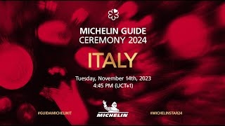 Discover the MICHELIN Guide restaurant selection in Italy for 2024 [upl. by Retsbew]