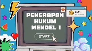 Penerapan Hukum Mendel 1 Kancing Genetika  Kelompok 1 [upl. by Cindra]