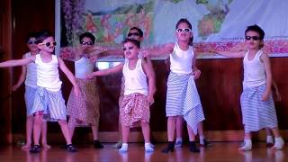 Kids Lungi Dance Melbourne Bihu 2016 [upl. by Nadabb281]