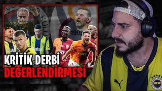 ATABERK DOĞAN FENERBAHÇE GALATASARAY DERBİSİ HAKKINDA KONUŞUYOR  DERBİ SONRASI DEĞERLENDİRME [upl. by Colin]