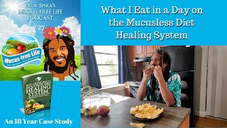 Ep 27  What I Eat In a Day on the Mucusless Diet Healing System  Prof Spira [upl. by Quick]