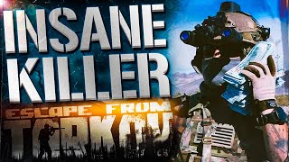 INSANE KILLER  EFT WTF MOMENTS 336  Escape From Tarkov Highlights [upl. by Ahsikar]