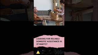 Trusted Domestic Assistance in St Marys [upl. by Htederem245]