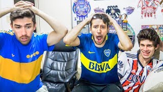 Cruzeiro vs Boca  Cuartos VUELTA  Copa Libertadores 2018  Reacciones de Amigos [upl. by Giff45]