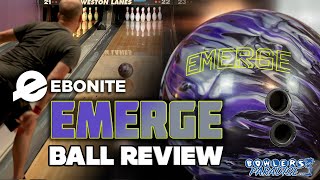 Ebonite Emerge  4K Ball Review  Bowlers Paradise [upl. by Nuahsed]