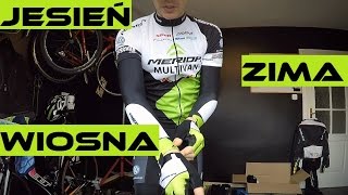 Jak się ubrać na rower 5 zestawów zima jesień  wiosna Tutorial [upl. by Nivi]