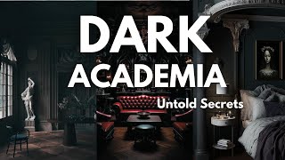 10 Things You Didnt Know About Dark Academia [upl. by Odnalo]