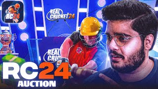 IPLRCPL Auctions Live  Real Cricket 24 with RahulRKGamer [upl. by Warfold]