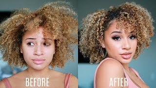 My SHORT Curly Hair Routine 2019 [upl. by Dag]