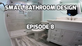 Bath amp Shower Tile Ideas EPISODE 8 Small Bathroom Design [upl. by Warren]