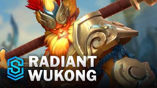 Radiant Wukong Wild Rift Skin Spotlight [upl. by Sheaff795]