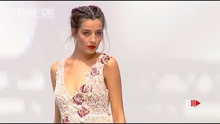 NOEMI VALLONE Aires de rosas Full show Spring Summer 2018 Madrid Bridal Week  Fashion Channel [upl. by Brook651]