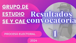 Resultados para aspirantes Supervisores electorales y capacitadores asistentes electorales [upl. by Trinidad]