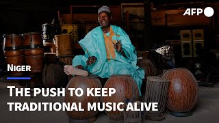 Niger struggles to keep its traditional music alive  AFP [upl. by Anela415]