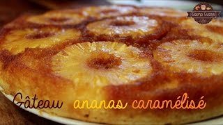 Gâteau renversé à lananas caramélisé [upl. by Ilera]