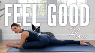 20Minute Yoga For Hips  Feel Good Flow [upl. by Scurlock]