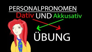 Akkusativ und Dativ Personalpronomen  Satzstellung  Position tauschen [upl. by Elyc]