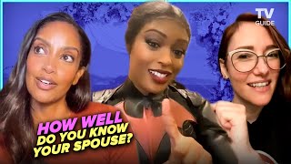 Supergirls Chyler Leigh and Azie Tesfai Play Newlywed Game with Batwomans Javicia Leslie [upl. by Neron]