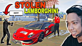 Stealing a quotLAMBORGHINI SVJquot sa POLICE STATION  GTA 5 solid😲 [upl. by Yaja]