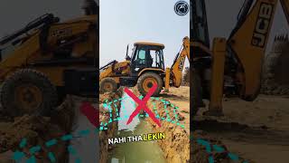 This JCB driver found himself in a very tricky situation 😱🫡 respect shorts ytshorts [upl. by Jacquenette]