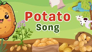 Potato Song  I am a potato song  Vegetable song  Simple song for kids [upl. by Meehyrb]