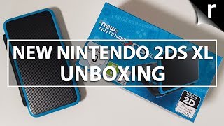 New Nintendo 2DS XL unboxing and handson [upl. by Antonella]