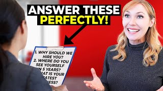 How to Answer the 7 Most Common Interview Questions  Best Answer Examples [upl. by Sami248]