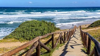 Sardinia Walk to Lu Bagnu from Castelsardo [upl. by Nobe356]