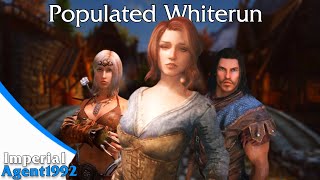 Skyrim Mod Populated Whiterun PS4XBOX1 [upl. by Rebeh]