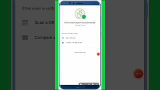 WhatsApp encryption was automatically [upl. by Shum172]