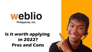 Is it worth applying in Weblio this 2022 Pros and Cons  Application process 2022 [upl. by Ahsirtap577]