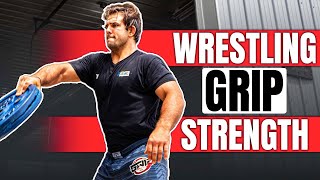 3 Essential GRIP STRENGTH Exercises For Wrestling [upl. by Hu]