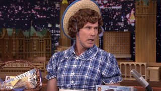 Will Ferrell IS quotLittle Debbiequot On Jimmy Fallon  Whats Trending Now [upl. by Laumas]