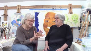 Houston Art Tribes 9th episode with Kay Sarver featuring Kathy Drago [upl. by Eniamzaj]