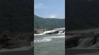 Kayaking Kanawha Falls in West Virginia waterfall outdooradventure adventureawaits aexplore [upl. by Calica818]