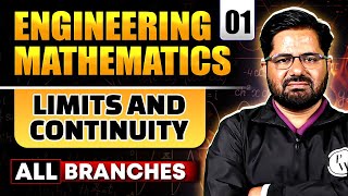 Engineering Mathematics 01  Limit And Continuity  All Branches  GATE 2025 Series [upl. by Kerekes919]