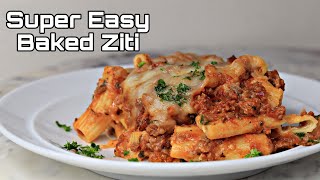 Make This Delicious Baked Ziti Tonight  Delicious Baked Ziti Recipe  Homemade Pasta Recipe [upl. by Ahsiat]