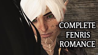 Dragon Age II  Fenris Romance Rivalry Romance  Female Mage Hawke [upl. by Jenine169]