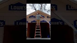 Building A 12x16 Shed Installing Metal Roofing amp Soffit Cost 4000 [upl. by Tymon]