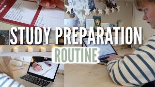 How I Get Ready to Study AD  Productive Routine [upl. by Prisilla]