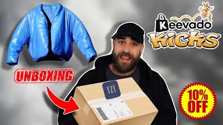 YEEZY GAP HAUL  Blue Round Jacket UNBOXING  REVIEW [upl. by Tterraj250]