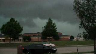 Severe Storm in Texas with Tornado Sirens [upl. by Yoshi]