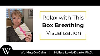 Relax with This Box Breathing Visualization [upl. by Aihtennek]