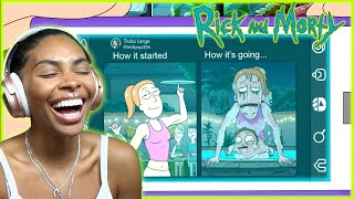 OPEN YOUR MIND  RICK AND MORTY SEASON 7 EPISODE 7 REACTION [upl. by Adnirb133]