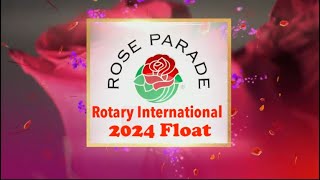 2024 Rotary Rose Parade Float [upl. by Sitelc]