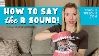 How to say the R sound bunched by Peachie Speechie [upl. by Tyre]