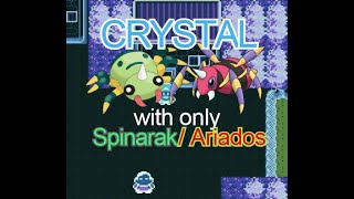 Can I beat Pokemon Crystal ✨ with only Spinarak Ariados [upl. by Inaja]