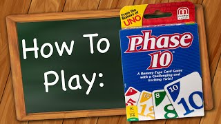 How to Play Phase 10 [upl. by Nanny]