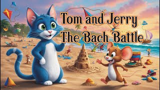 quotTom and Jerry The Beach Battle  A Moral Fun Adventure Story for Kids  Short Story in Englishquot [upl. by Einnij]