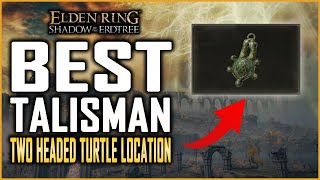 Elden Ring DLC BEST TALISMAN for Stamina Recovery  Two Headed Turtle Talisman Location [upl. by Brookhouse]